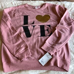 Pink Love Sweatshirt